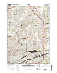 Buffalo NE New York Current topographic map, 1:24000 scale, 7.5 X 7.5 Minute, Year 2016