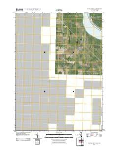 Buffalo NW OE W New York Historical topographic map, 1:24000 scale, 7.5 X 7.5 Minute, Year 2011