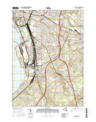 Buffalo SE New York Current topographic map, 1:24000 scale, 7.5 X 7.5 Minute, Year 2016