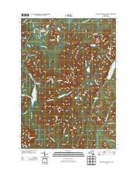 Bullhead Mountain New York Historical topographic map, 1:24000 scale, 7.5 X 7.5 Minute, Year 2013