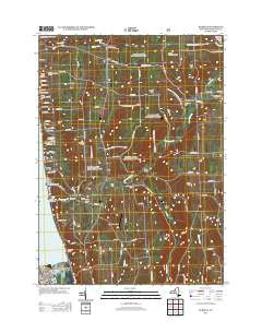 Burdett New York Historical topographic map, 1:24000 scale, 7.5 X 7.5 Minute, Year 2013