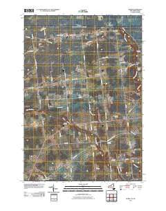 Burke New York Historical topographic map, 1:24000 scale, 7.5 X 7.5 Minute, Year 2011