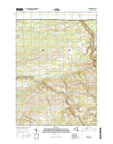 Burke New York Current topographic map, 1:24000 scale, 7.5 X 7.5 Minute, Year 2016