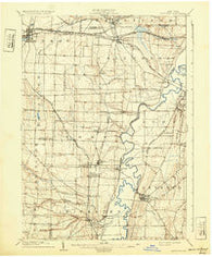 Caledonia New York Historical topographic map, 1:62500 scale, 15 X 15 Minute, Year 1904