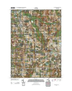 Caledonia New York Historical topographic map, 1:24000 scale, 7.5 X 7.5 Minute, Year 2013