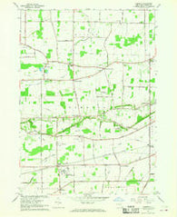 Cambria New York Historical topographic map, 1:24000 scale, 7.5 X 7.5 Minute, Year 1965