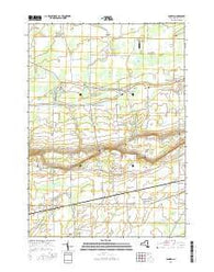 Cambria New York Current topographic map, 1:24000 scale, 7.5 X 7.5 Minute, Year 2016