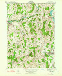 Cambridge New York Historical topographic map, 1:24000 scale, 7.5 X 7.5 Minute, Year 1944