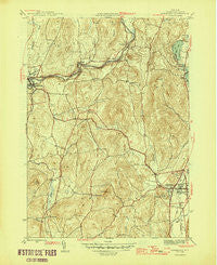 Cambridge New York Historical topographic map, 1:31680 scale, 7.5 X 7.5 Minute, Year 1946