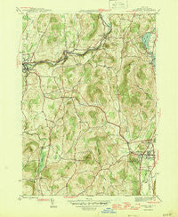 Cambridge New York Historical topographic map, 1:31680 scale, 7.5 X 7.5 Minute, Year 1946