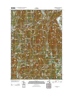Cambridge New York Historical topographic map, 1:24000 scale, 7.5 X 7.5 Minute, Year 2013