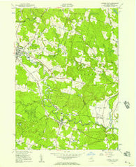 Camden East New York Historical topographic map, 1:24000 scale, 7.5 X 7.5 Minute, Year 1955
