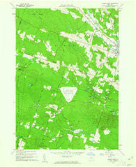Camden West New York Historical topographic map, 1:24000 scale, 7.5 X 7.5 Minute, Year 1960