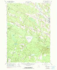 Camden West New York Historical topographic map, 1:24000 scale, 7.5 X 7.5 Minute, Year 1960