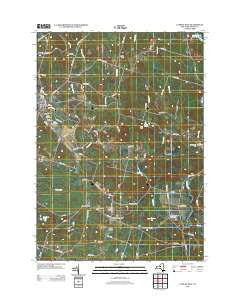 Camden East New York Historical topographic map, 1:24000 scale, 7.5 X 7.5 Minute, Year 2013