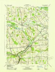 Camillus New York Historical topographic map, 1:31680 scale, 7.5 X 7.5 Minute, Year 1943