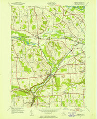 Camillus New York Historical topographic map, 1:24000 scale, 7.5 X 7.5 Minute, Year 1943