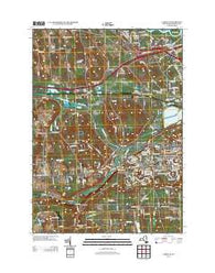 Camillus New York Historical topographic map, 1:24000 scale, 7.5 X 7.5 Minute, Year 2013