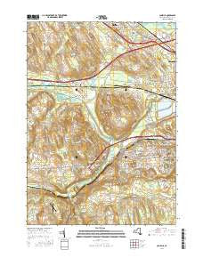 Camillus New York Current topographic map, 1:24000 scale, 7.5 X 7.5 Minute, Year 2016