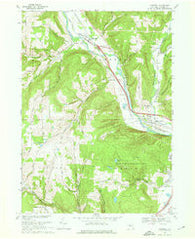 Campbell New York Historical topographic map, 1:24000 scale, 7.5 X 7.5 Minute, Year 1969