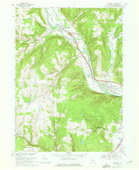 Campbell New York Historical topographic map, 1:24000 scale, 7.5 X 7.5 Minute, Year 1969