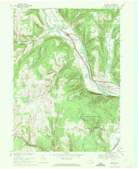 Campbell New York Historical topographic map, 1:24000 scale, 7.5 X 7.5 Minute, Year 1969