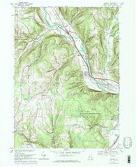 Campbell New York Historical topographic map, 1:24000 scale, 7.5 X 7.5 Minute, Year 1969