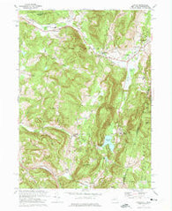 Canaan New York Historical topographic map, 1:24000 scale, 7.5 X 7.5 Minute, Year 1973