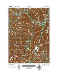 Canaan New York Historical topographic map, 1:24000 scale, 7.5 X 7.5 Minute, Year 2013
