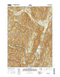 Canaan New York Current topographic map, 1:24000 scale, 7.5 X 7.5 Minute, Year 2016