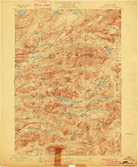 Canada Lake New York Historical topographic map, 1:62500 scale, 15 X 15 Minute, Year 1900