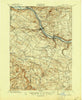 Canajoharie New York Historical topographic map, 1:62500 scale, 15 X 15 Minute, Year 1902