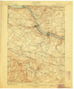Canajoharie New York Historical topographic map, 1:62500 scale, 15 X 15 Minute, Year 1902