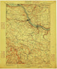 Canajoharie New York Historical topographic map, 1:62500 scale, 15 X 15 Minute, Year 1902