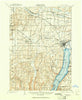 Canandaigua New York Historical topographic map, 1:62500 scale, 15 X 15 Minute, Year 1900