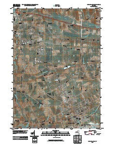 Canandaigua New York Historical topographic map, 1:24000 scale, 7.5 X 7.5 Minute, Year 2010