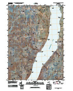 Canandaigua Lake New York Historical topographic map, 1:24000 scale, 7.5 X 7.5 Minute, Year 2010