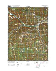 Canaseraga New York Historical topographic map, 1:24000 scale, 7.5 X 7.5 Minute, Year 2013