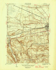 Canastota New York Historical topographic map, 1:31680 scale, 7.5 X 7.5 Minute, Year 1946