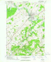Canton New York Historical topographic map, 1:24000 scale, 7.5 X 7.5 Minute, Year 1964