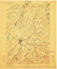 Canton New York Historical topographic map, 1:62500 scale, 15 X 15 Minute, Year 1911