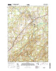 Canton New York Current topographic map, 1:24000 scale, 7.5 X 7.5 Minute, Year 2016