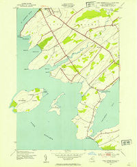 Cape Vincent South New York Historical topographic map, 1:24000 scale, 7.5 X 7.5 Minute, Year 1942