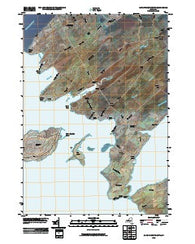 Cape Vincent South New York Historical topographic map, 1:24000 scale, 7.5 X 7.5 Minute, Year 2010