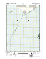 Cape Vincent South OE W New York Historical topographic map, 1:24000 scale, 7.5 X 7.5 Minute, Year 2011
