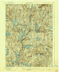 Carmel New York Historical topographic map, 1:62500 scale, 15 X 15 Minute, Year 1928
