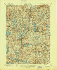 Carmel New York Historical topographic map, 1:62500 scale, 15 X 15 Minute, Year 1928