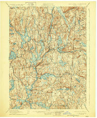 Carmel New York Historical topographic map, 1:62500 scale, 15 X 15 Minute, Year 1928