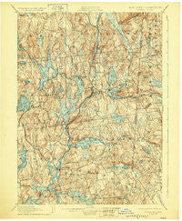 Carmel New York Historical topographic map, 1:62500 scale, 15 X 15 Minute, Year 1928