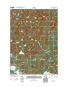 Caroga Lake New York Historical topographic map, 1:24000 scale, 7.5 X 7.5 Minute, Year 2013